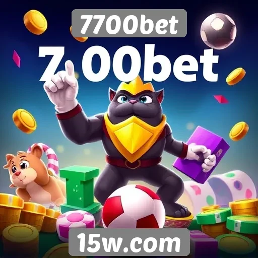 Variedade de jogos disponíveis no 7700bet
